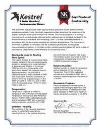 Thumbnail of document Data Sheet - 5000AG Livestock Environmental Meter